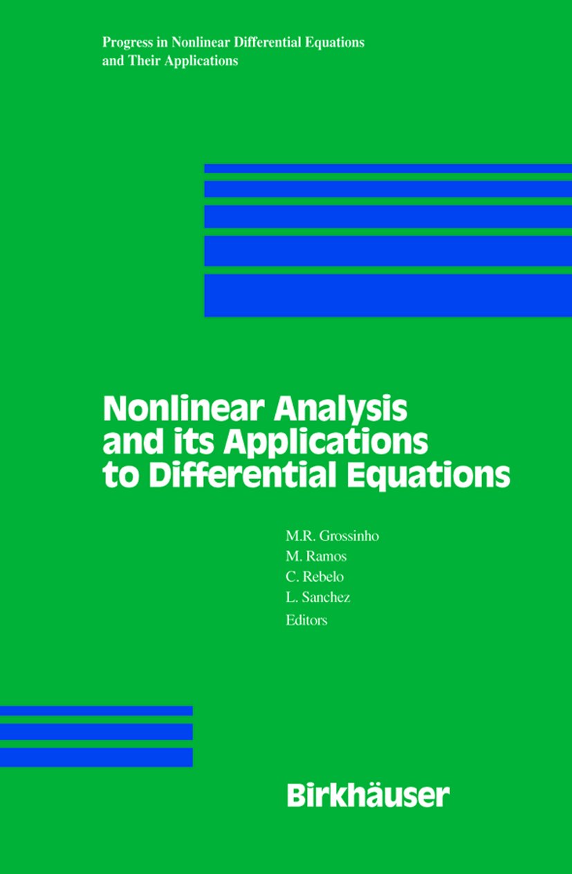 Progress in Nonlinear Differential Equations and Their Applications