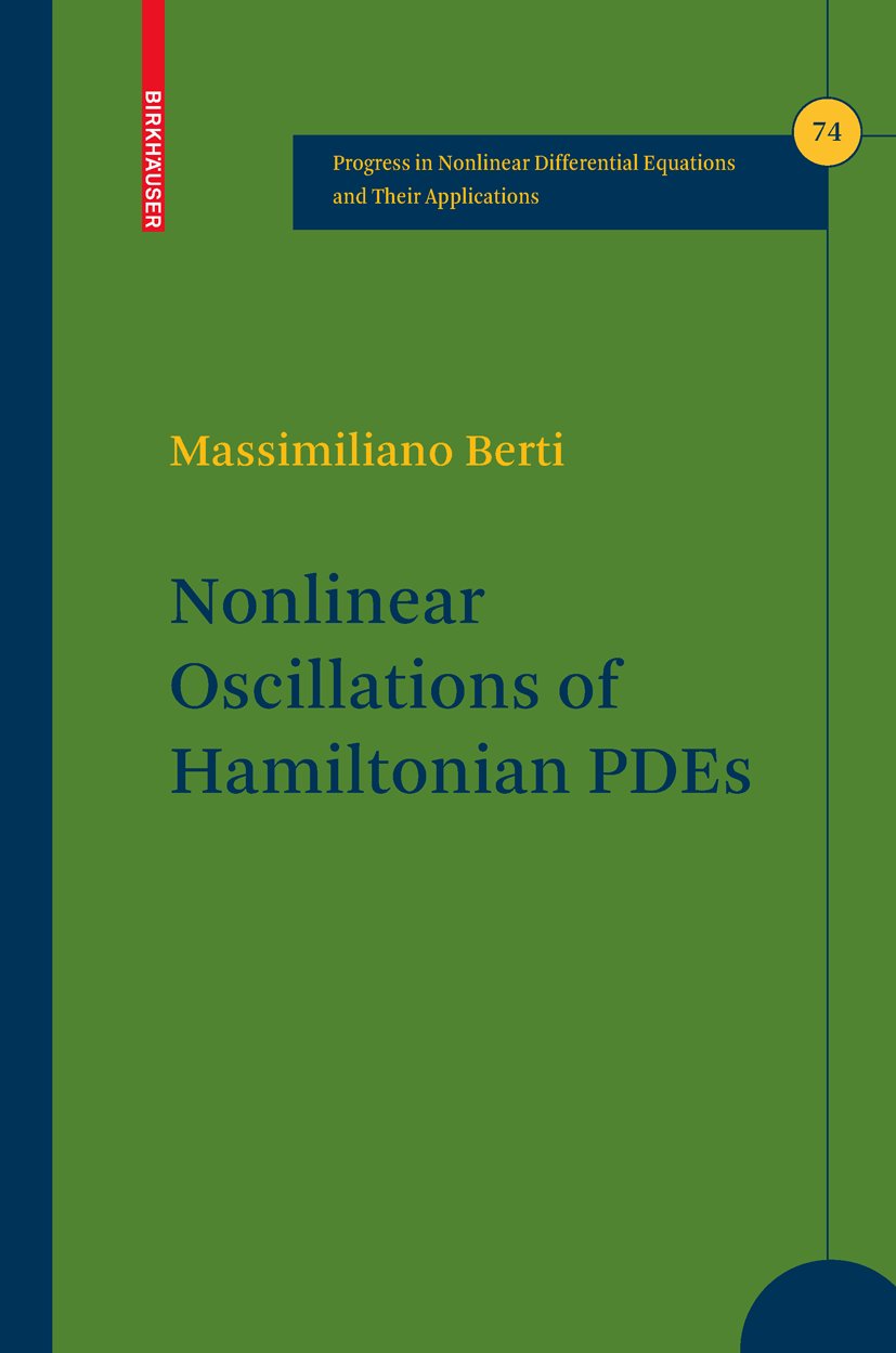 Progress in Nonlinear Differential Equations and Their Applications