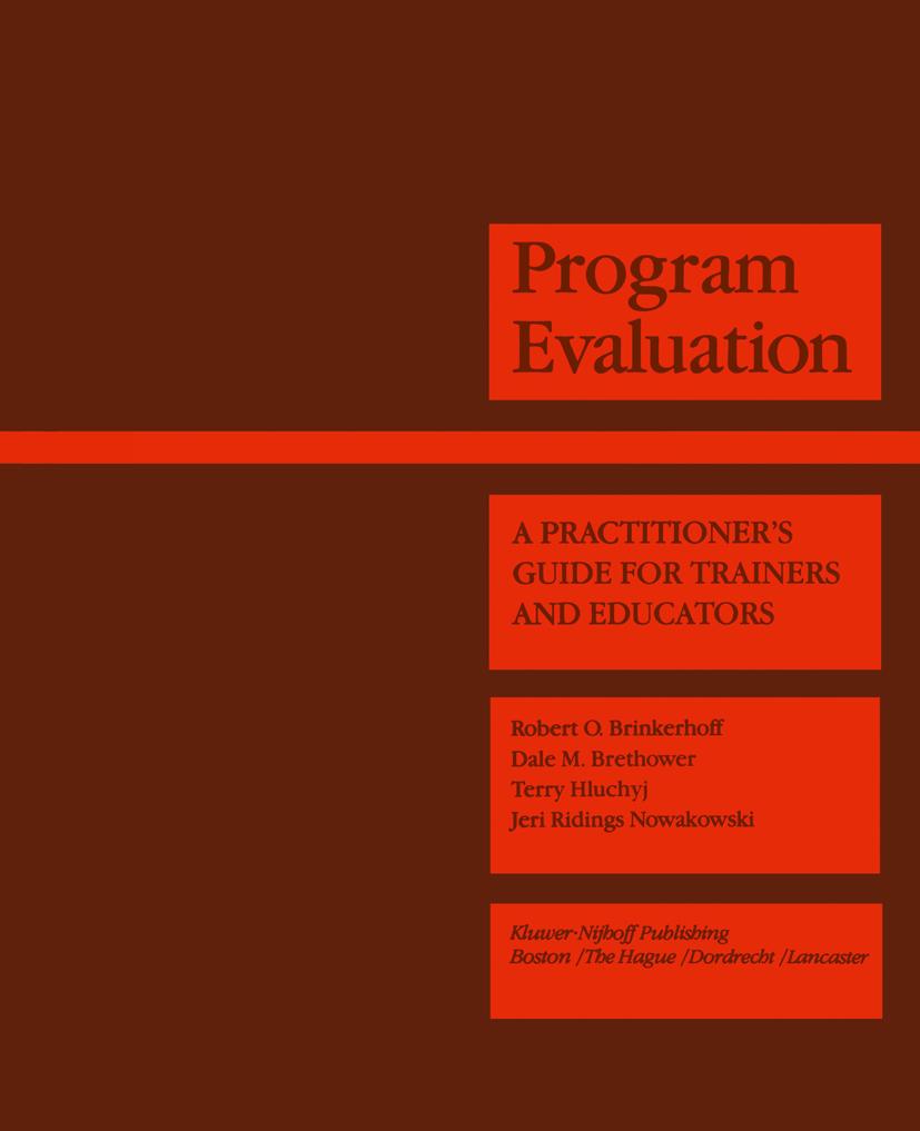 Evaluation in Education and Human Services