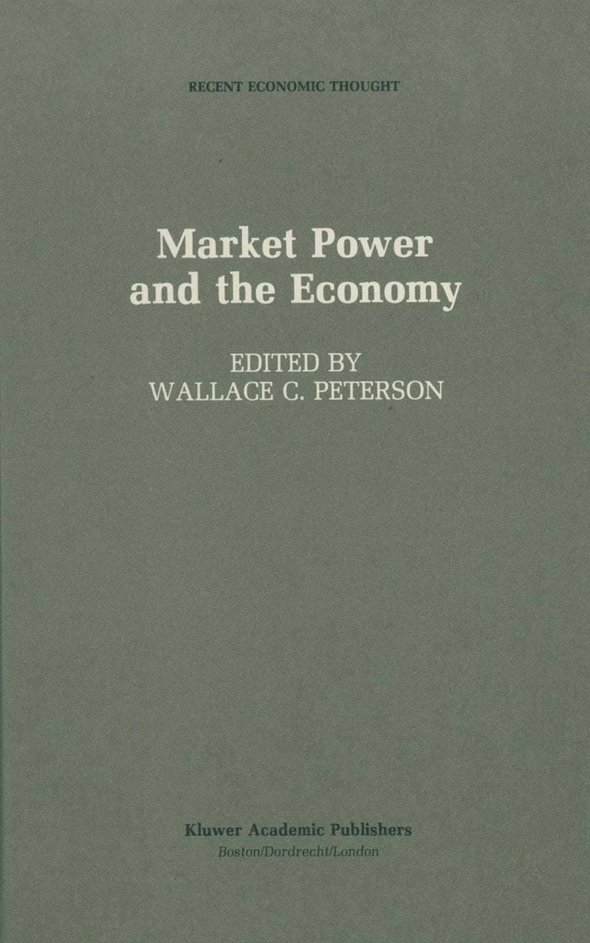 Recent Economic Thought