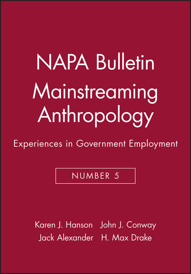 Mainstreaming Anthropology