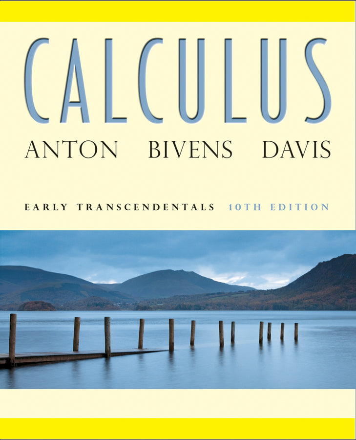 Calculus: Early Transcendentals 10e + WileyPLUS Registration Card