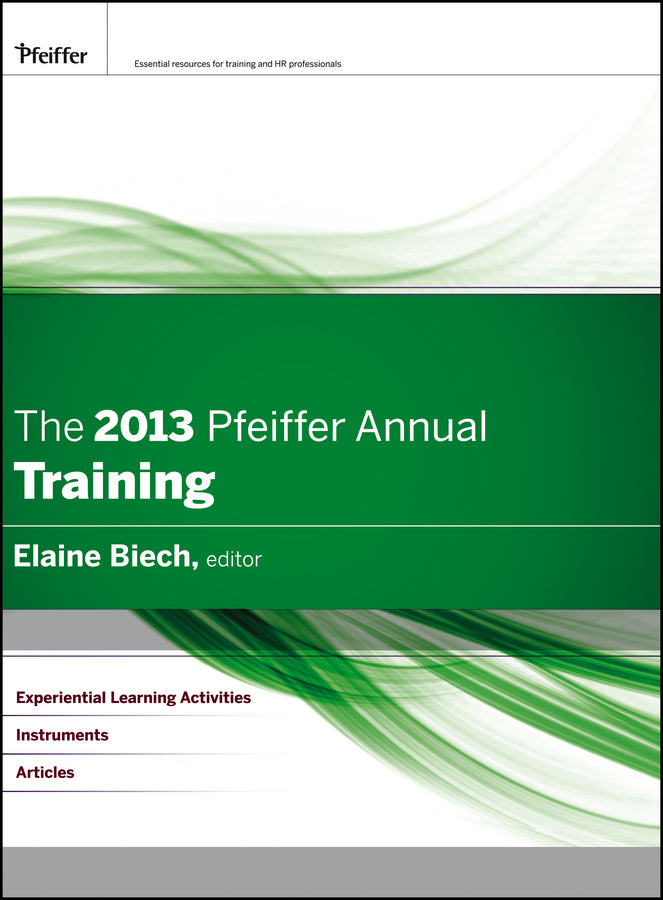 The 2013 Pfeiffer Annual