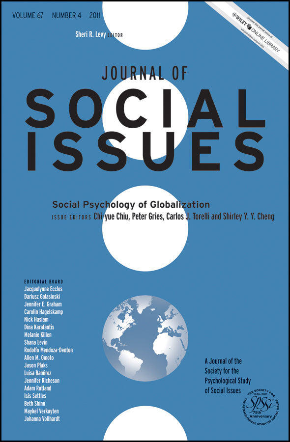 Social Psychology of Globalization