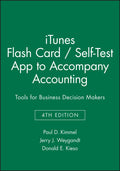 Accounting: Tools for Business Decision Makers, 4e iTunes Flash Card / Self-Test App