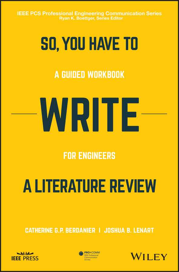 So, You Have to Write a Literature Review