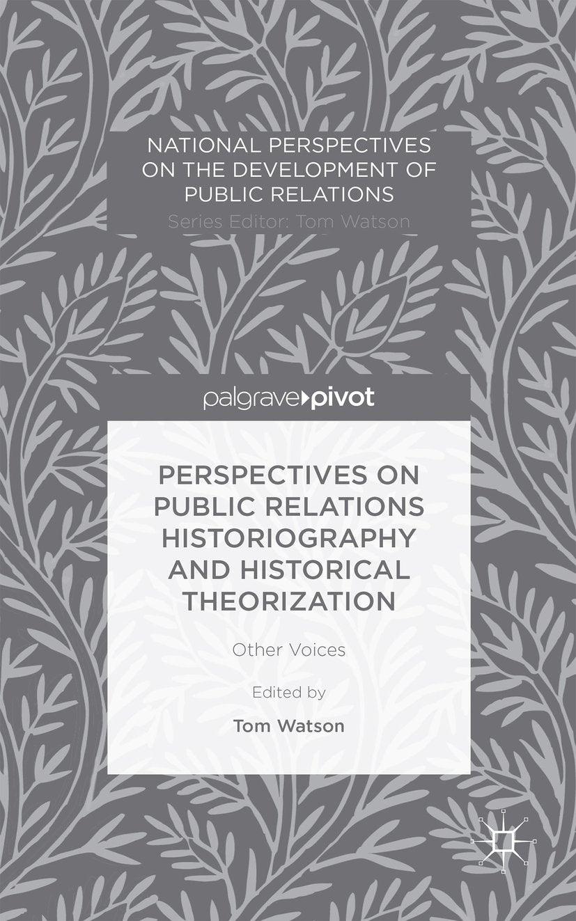 National Perspectives on the Development of Public Relations
