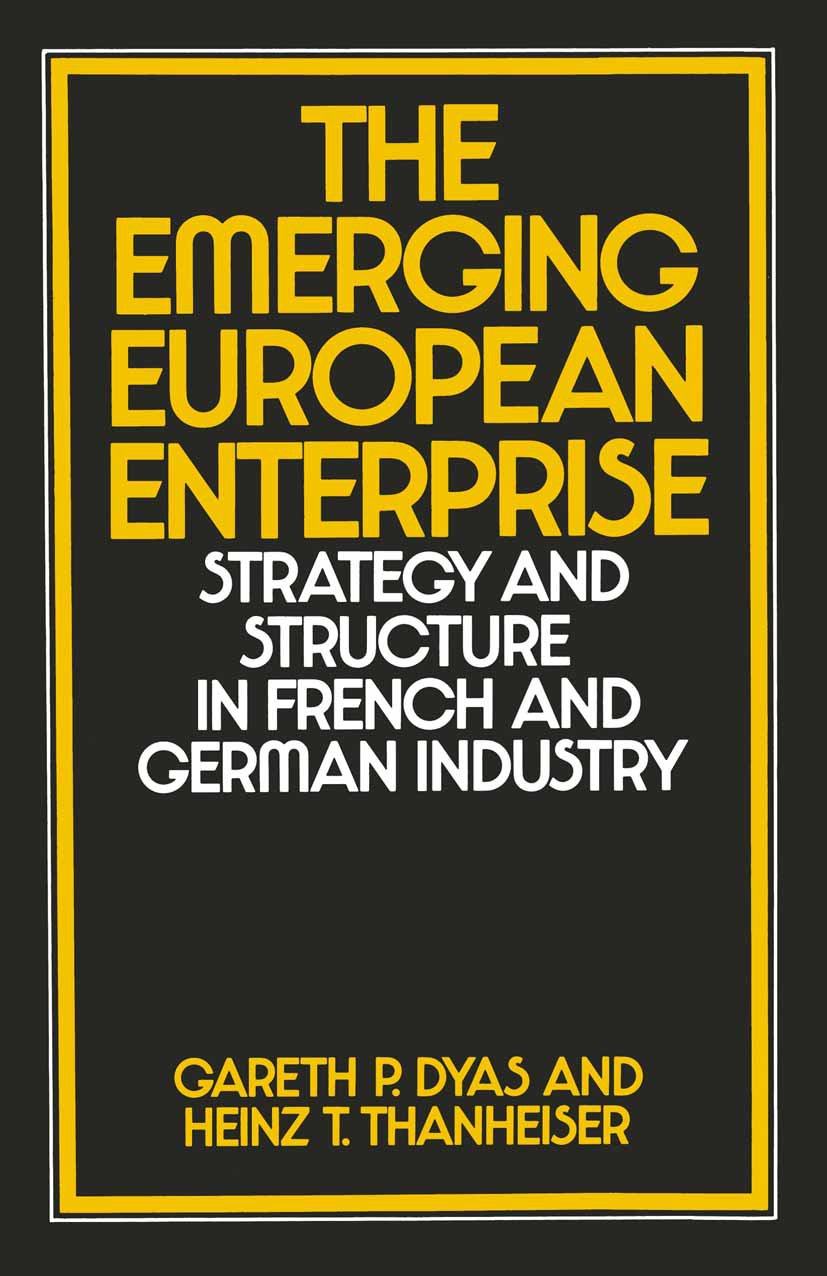 The Emerging European Enterprise