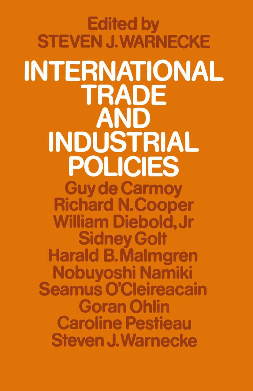 International Trade and Industrial Policies