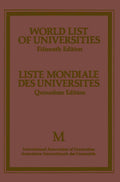 World List of Universities / Liste Mondiale des Universites