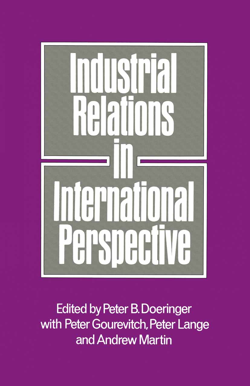 Industrial Relations in International Perspective