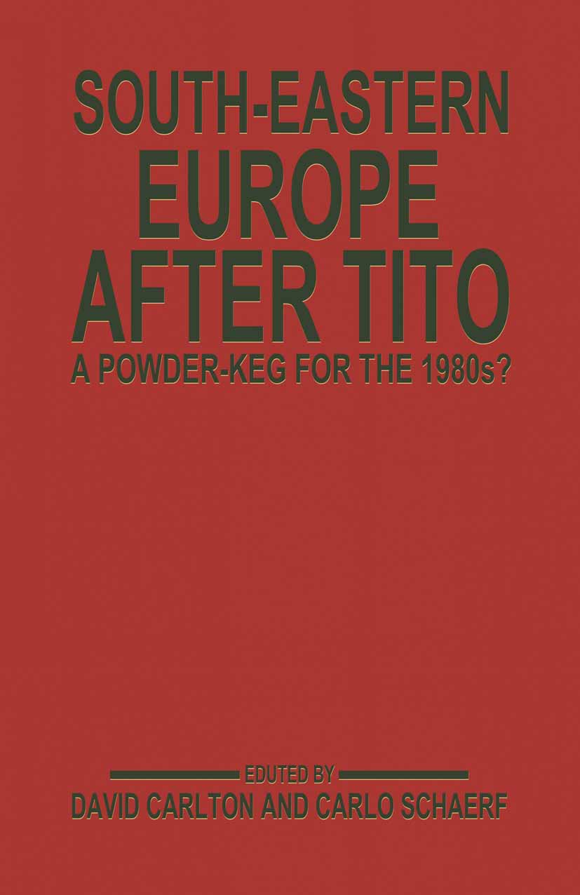 South-Eastern Europe after Tito