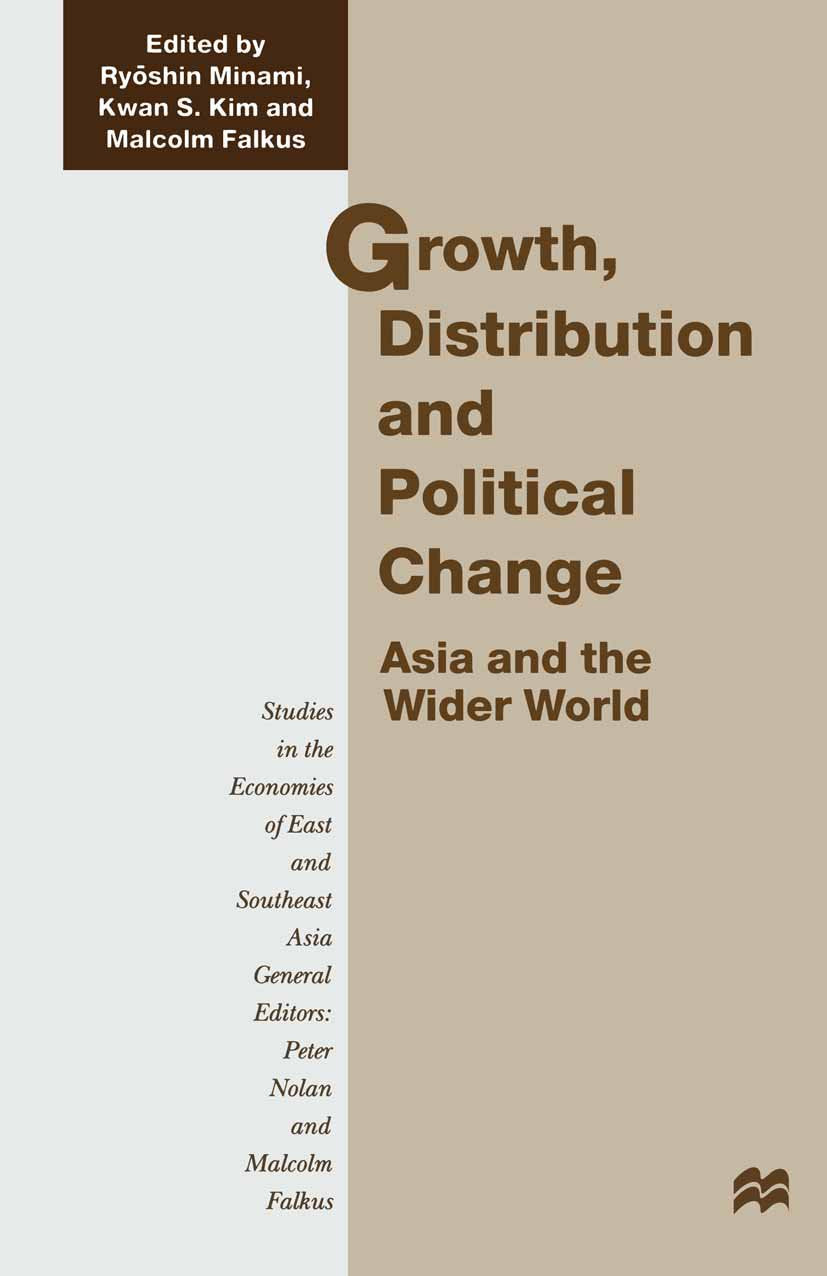Studies in the Economies of East and South-East Asia