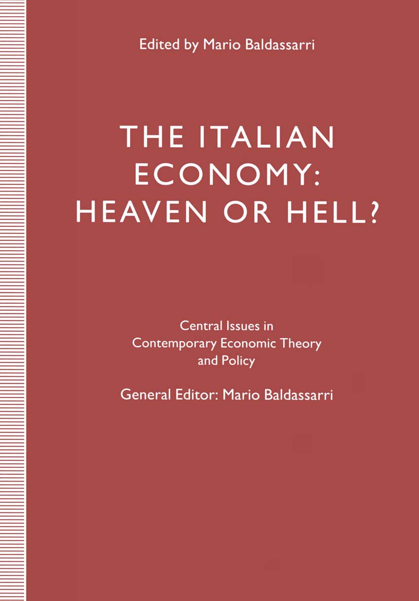 Central Issues in Contemporary Economic Theory and Policy