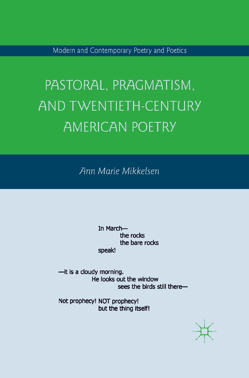 Modern and Contemporary Poetry and Poetics