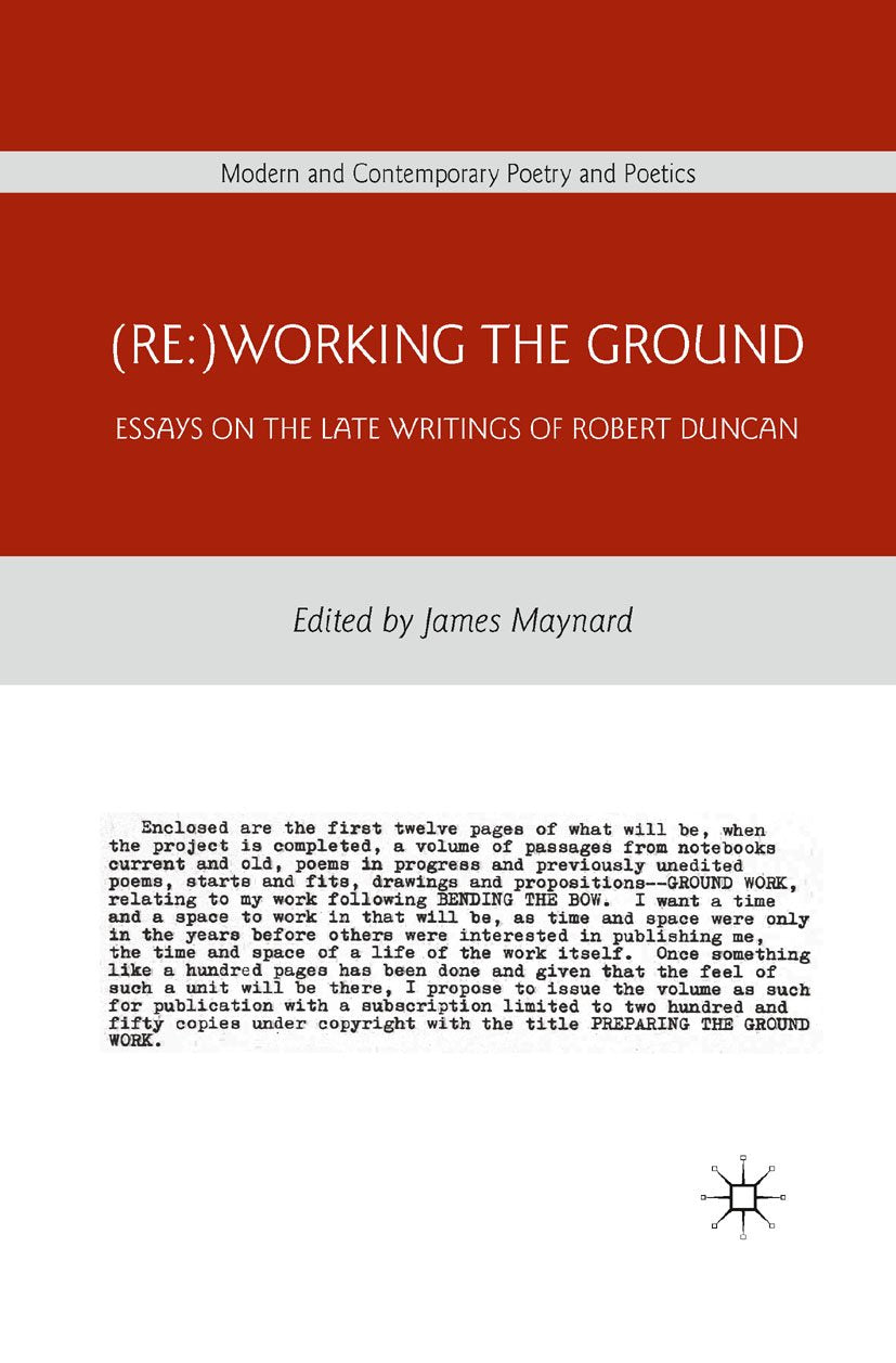 Modern and Contemporary Poetry and Poetics