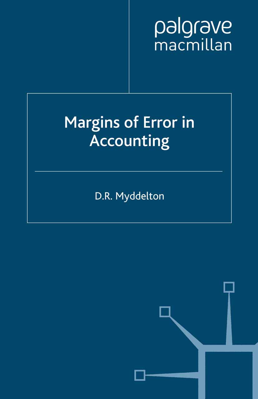 Margins of Error in Accounting