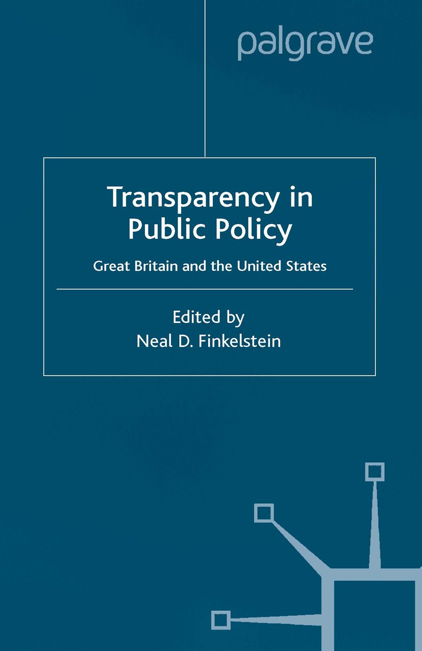 Transparency in Public Policy