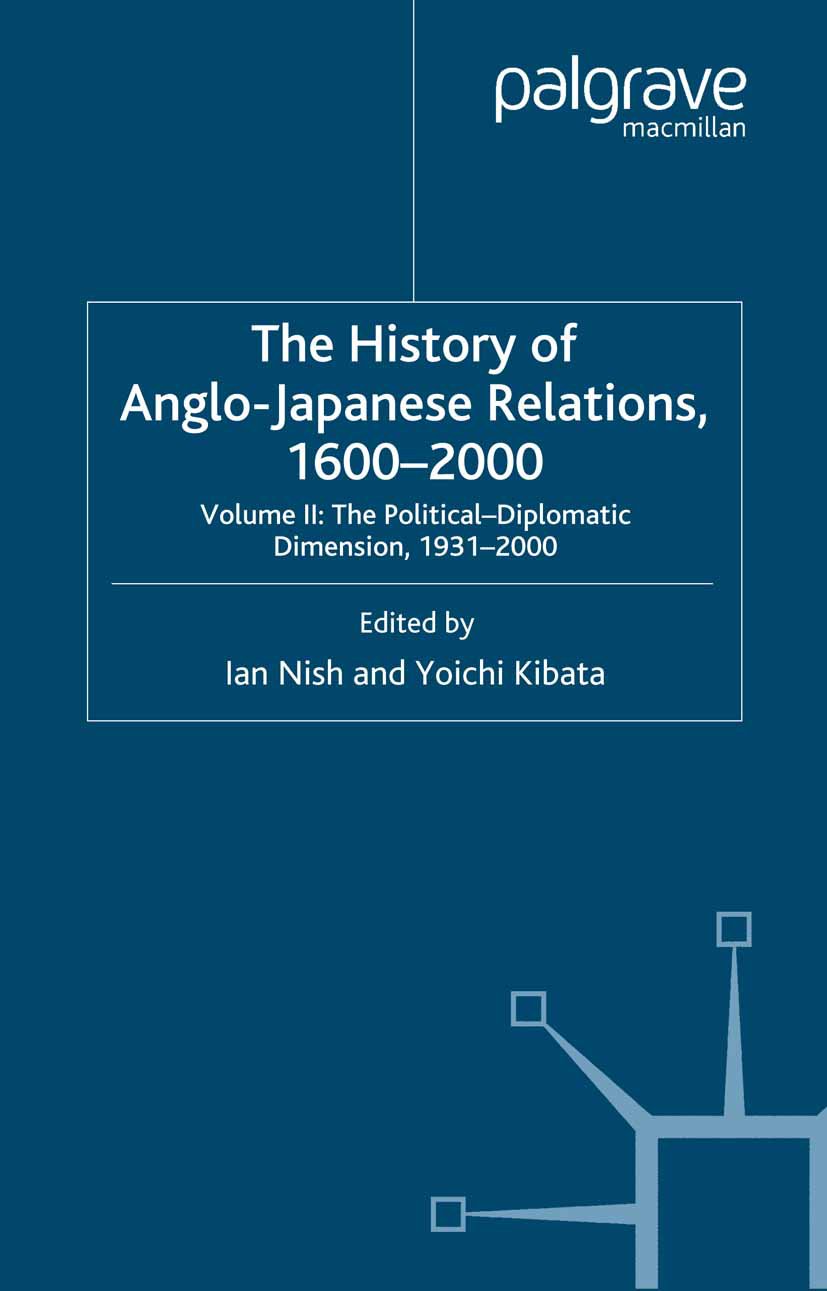 The History of Anglo-Japanese Relations, 1600-2000