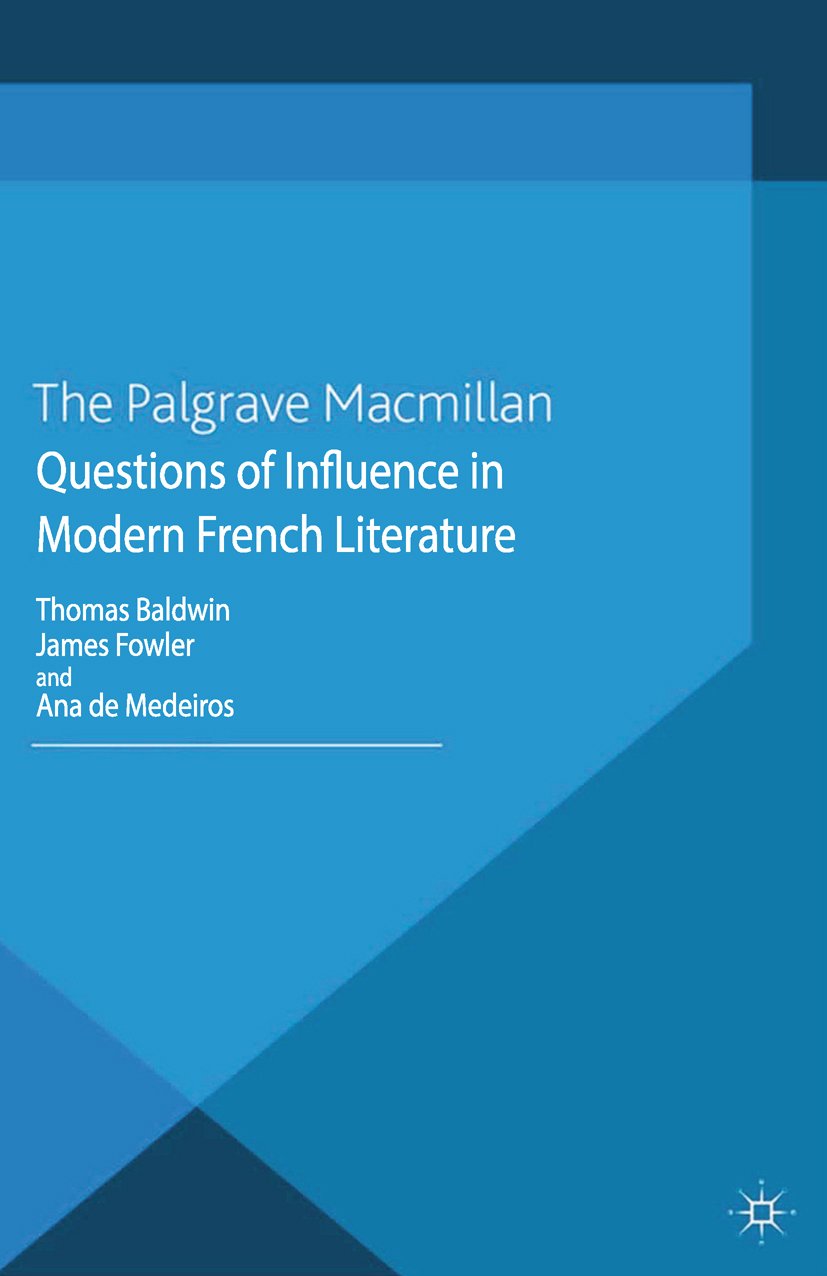 Palgrave Studies in Modern European Literature