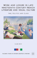 Palgrave Studies in Modern European Literature
