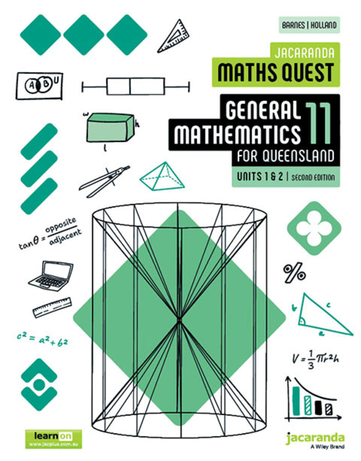 Jacaranda Maths Quest 11 General Mathematics Units 1 and 2 for Queensland, 2e learnON & Print