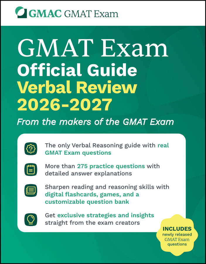 GMAT Official Guide Verbal Review 2026 - 2027