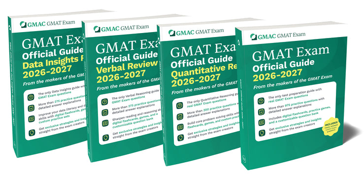 GMAT Official Guide 2026-2027 Bundle