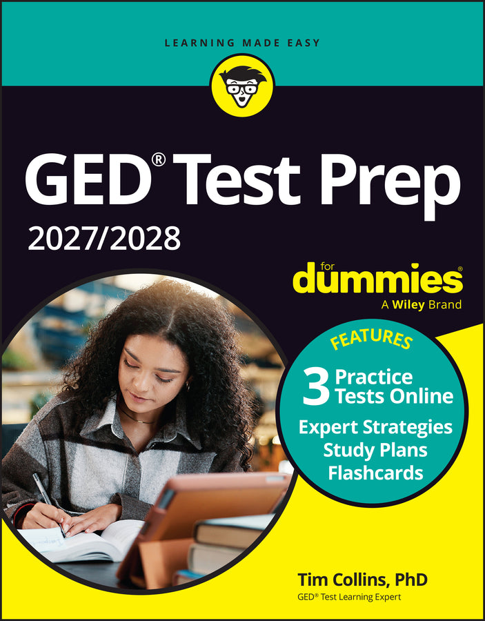 GED Test Prep 2027 / 2028 For Dummies