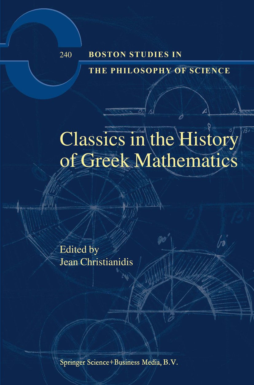 Boston Studies in the Philosophy and History of Science