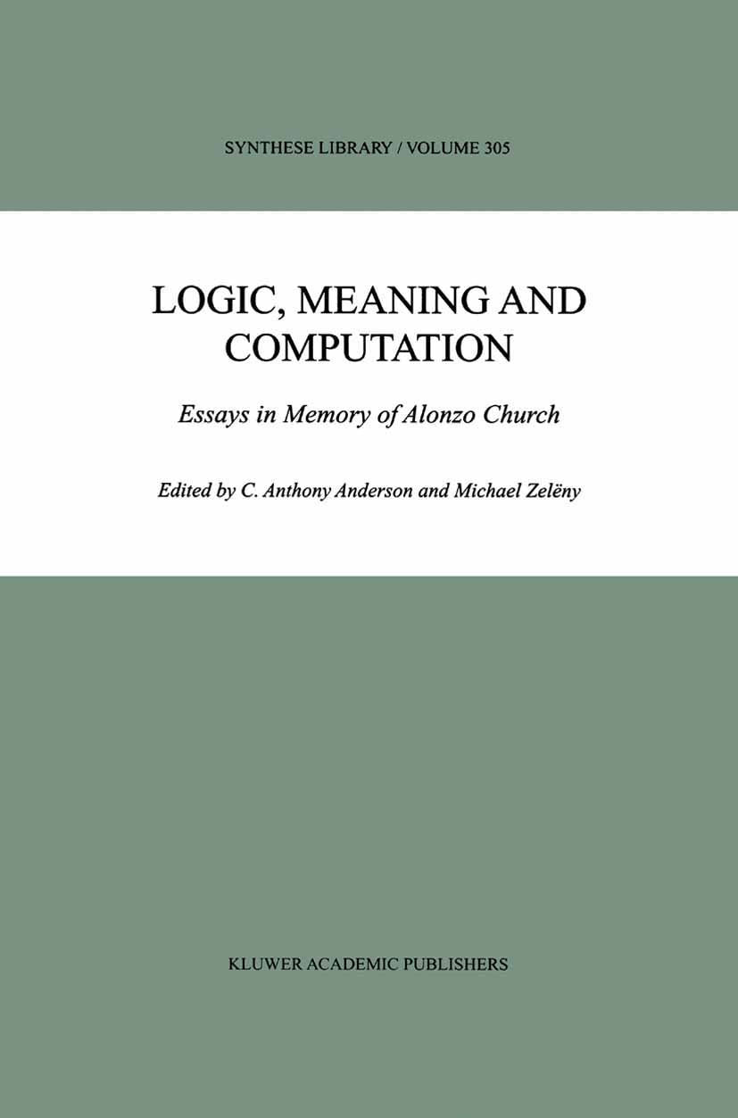 Logic, Meaning and Computation