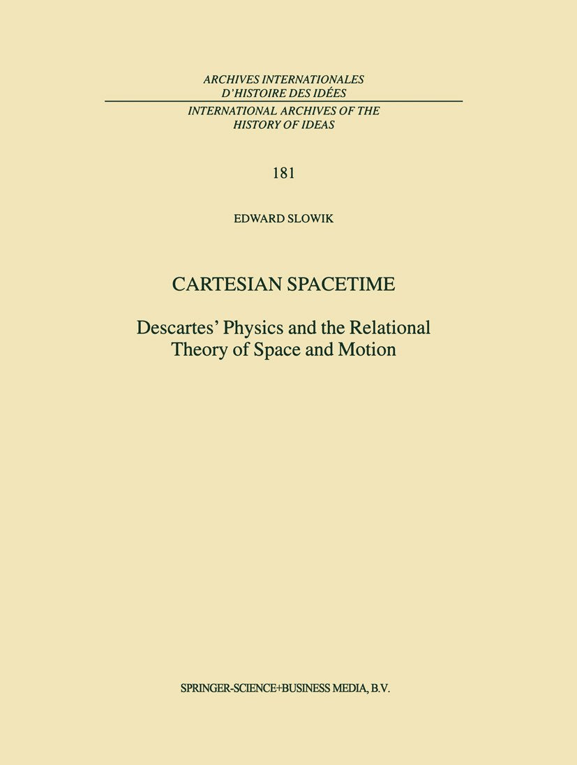 International Archives of the History of Ideas Archives internationales d'histoire des idées