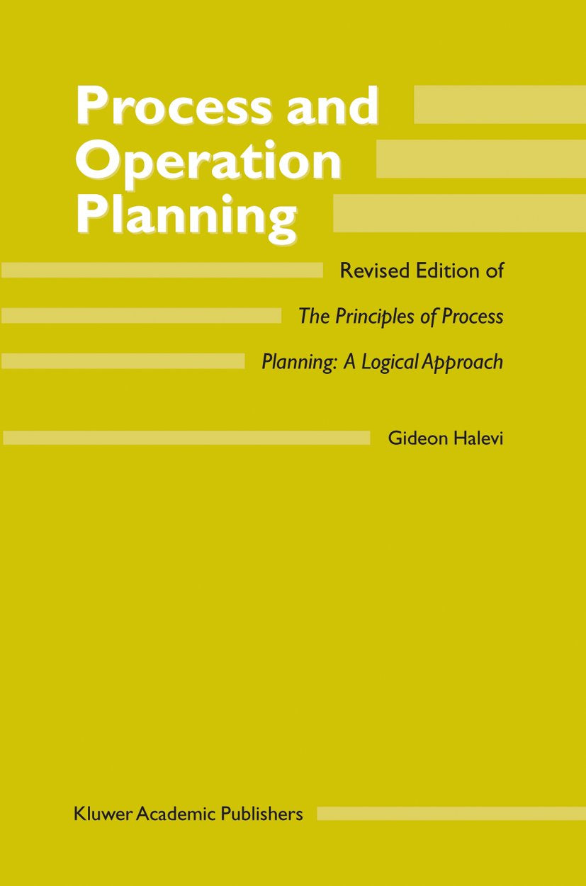 Process and Operation Planning