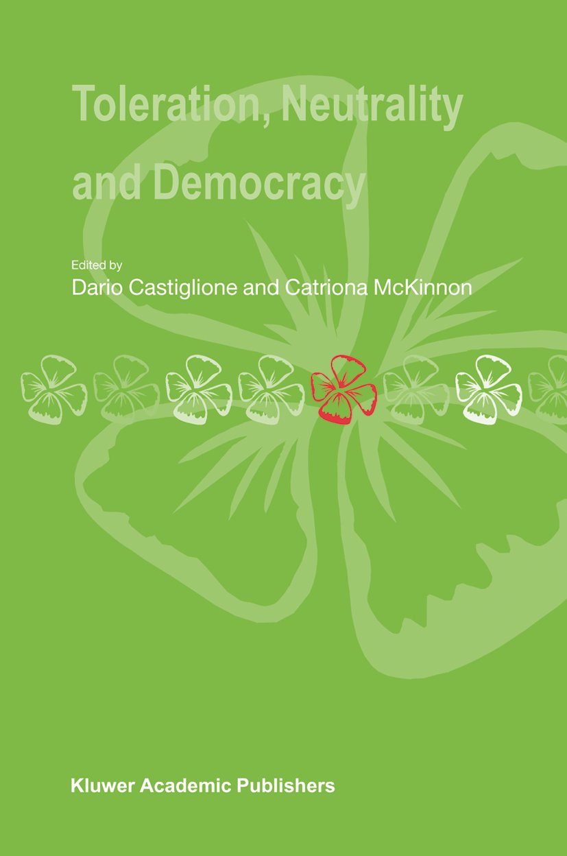 Toleration, Neutrality and Democracy