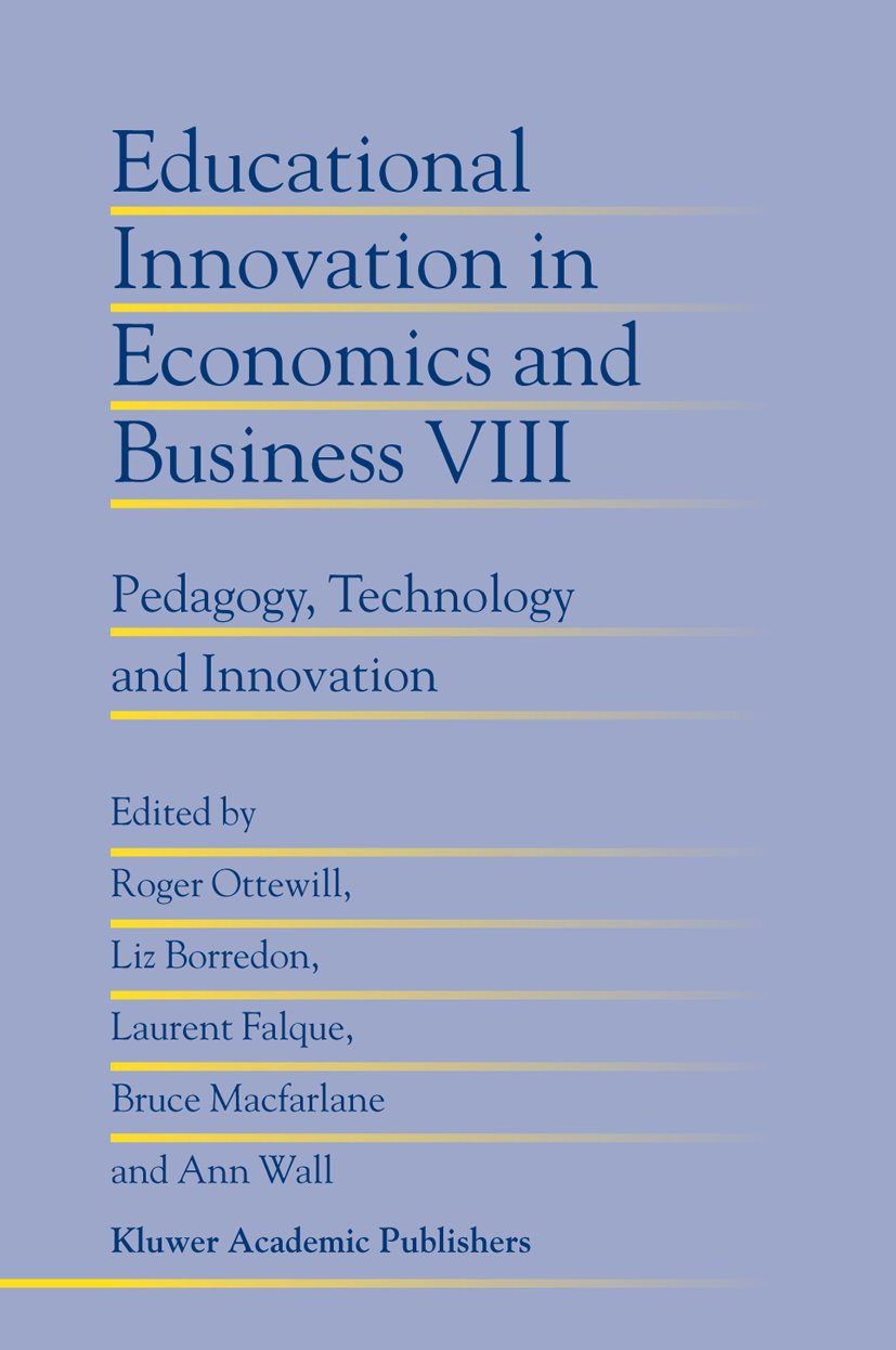 Educational Innovation in Economics and Business