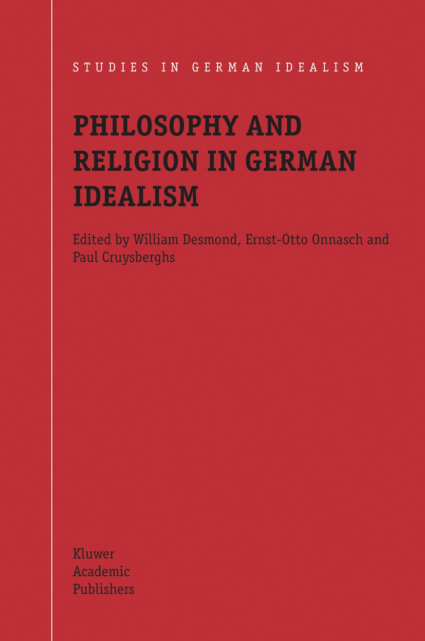 Studies in German Idealism
