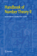Handbook of Number Theory II