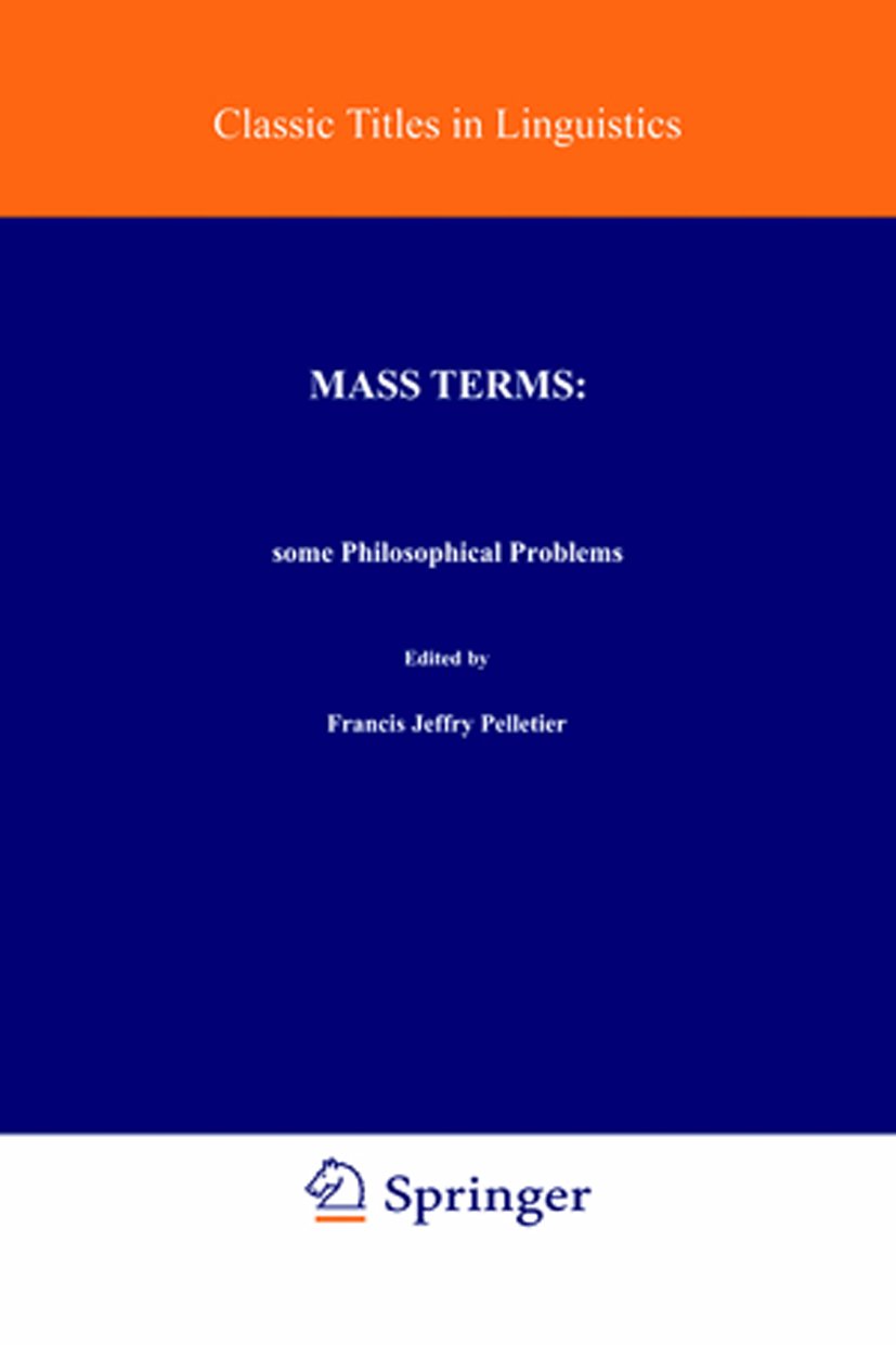 Mass Terms: Some Philosophical Problems