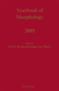 Yearbook of Morphology