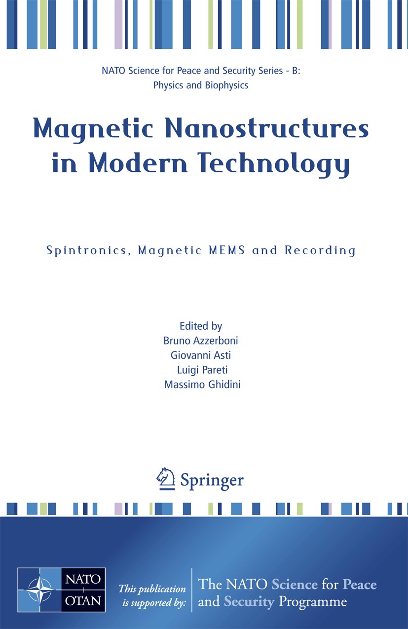 Magnetic Nanostructures in Modern Technology