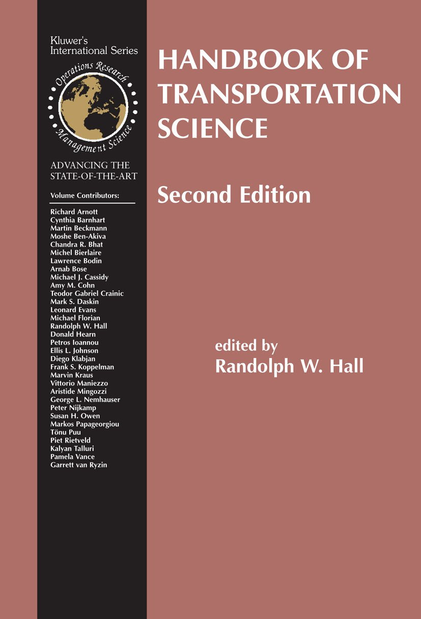 International Series in Operations Research & Management Science