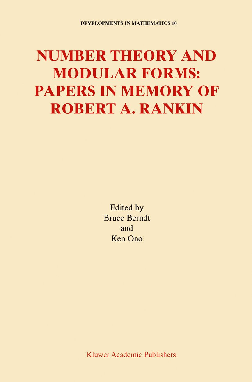 Developments in Mathematics