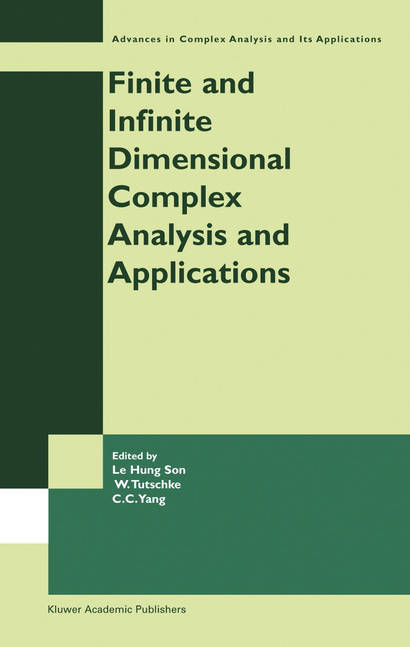 Advances in Complex Analysis and Its Applications