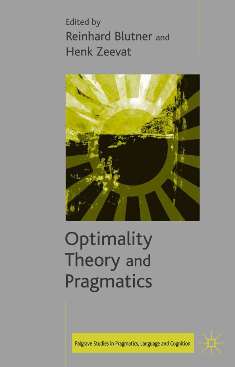 Palgrave Studies in Pragmatics, Language and Cognition