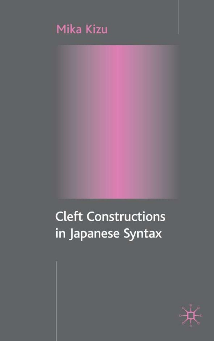 Cleft Constructions in Japanese Syntax