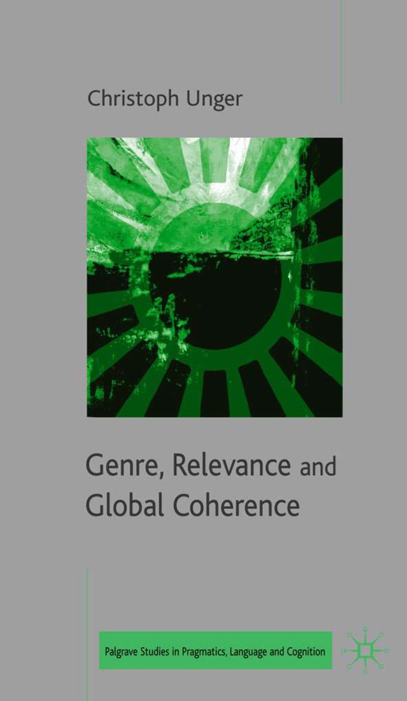 Palgrave Studies in Pragmatics, Language and Cognition