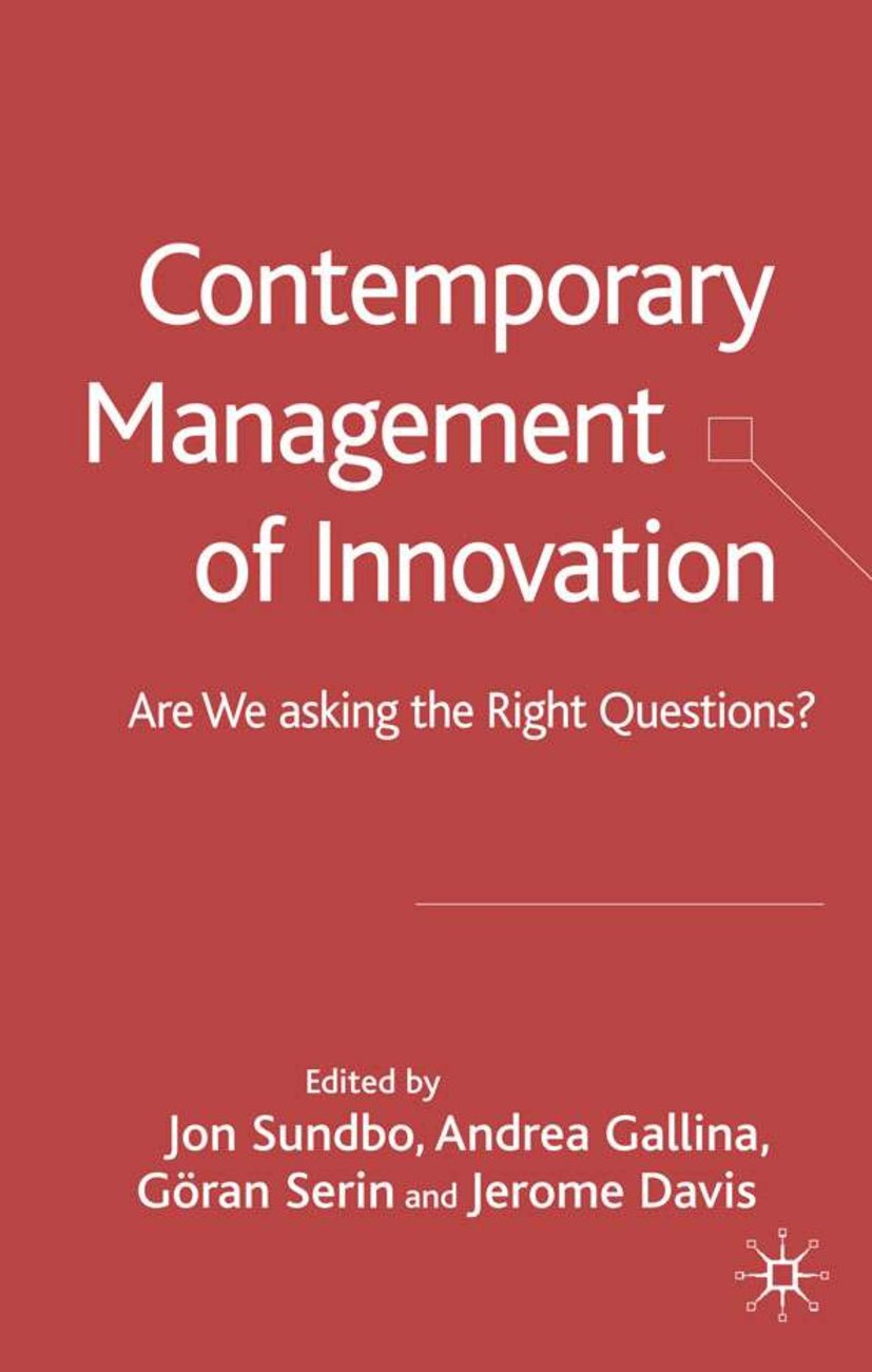 Contemporary Management of Innovation