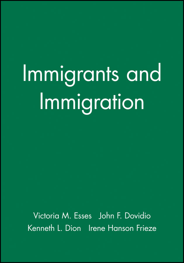Immigrants and Immigration