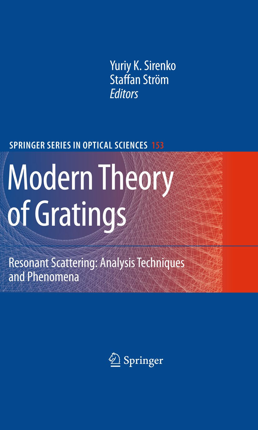 Springer Series in Optical Sciences