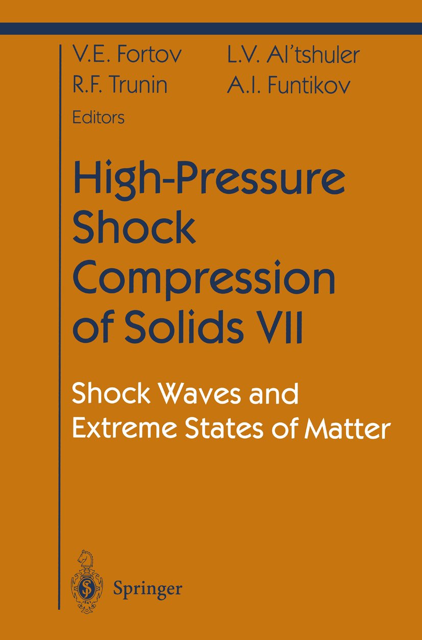 Shock Wave and High Pressure Phenomena